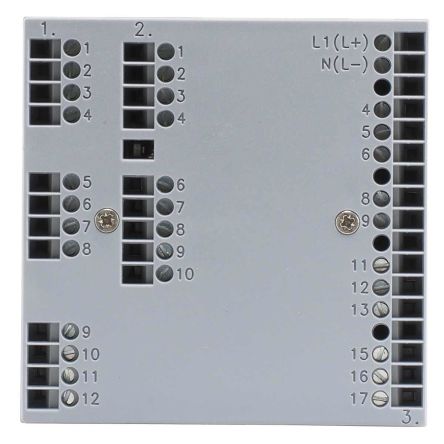 Jumo 703048 Panel Mount Controller, 51 x 48mm 4 Input, 110 → 240 V ac Supply Voltage Controller [703048/281-100-23/000]; 279-707