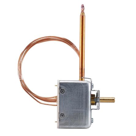 Jumo Capillary Thermostat, 200°C Max, Automatic Reset, Panel Mount [602021/0001-028-000-25-1000-40-10-00-00-000-00-6]; 279-743
