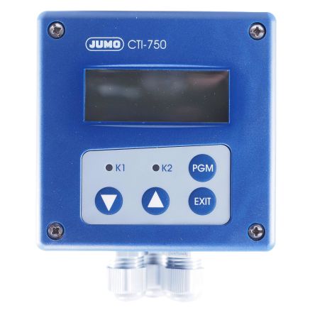 Jumo 202756 Temperature Transmitter Binary Input, 18 → 31 V dc [202756/15-617-0-82/767,941,]; 279-845