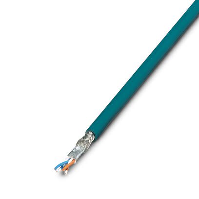 Phoenix ContactFL Cat5, Blue Shielded, Terminated Polyurethane Sheath [2744830]; 280-444