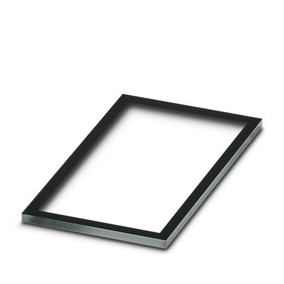 Phoenix Contact Satin/Gloss Transparent Plastic Sheet, 60.9mm x 66.8mm x 2mm [2203589]; 280-712