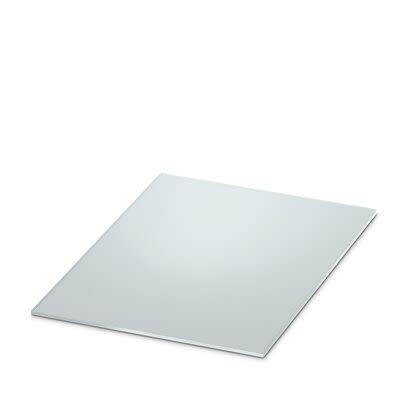 Phoenix Contact Satin/Gloss Transparent Plastic Sheet, 86.4mm x 195.4mm x 1.5mm [2203596]; 280-715