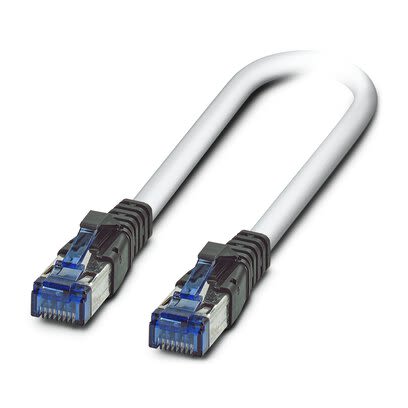 Phoenix ContactFL, 7.5m Cat6, White RJ45 to RJ45, SF/UTP Shielded, Terminated Polyurethane Sheath [2891880]; 280-730
