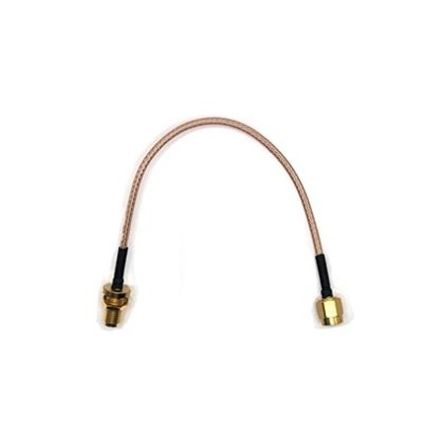 Mueller Electric BU-415 Series Female SMA to Male SMA, 12in, RG316 Coaxial, Terminated50 Ω [BU-4150031012]; 281-059