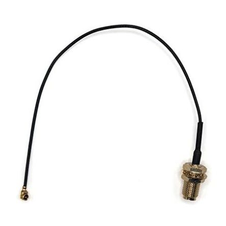 Mueller Electric Male RP-SMA to Male ULF, 6in, RG316 Coaxial, Terminated50 Ω [AI-000918-6]; 281-071