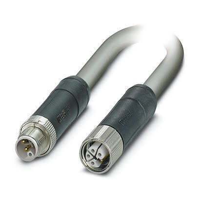 Phoenix Contact 14250 PVC 1.5 mm² 5 Core Power Cable, Grey Polyvinyl Chloride PVC, 300mm [1425021]; 281-187