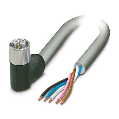 Phoenix Contact 14147 PVC 2.5 mm² 5 Core Power Cable, Grey Polyvinyl Chloride PVC, 3m [1414794]; 281-576