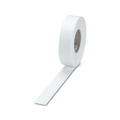 Phoenix Contact 08037 White Label Roll, 25mm Width, 25mm Height, 1Per Pack Qty [0803713]; 281-792