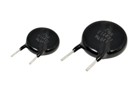 Panasonic, Series V Varistor 540pF, Clamping 595V, Varistor 360V [ERZV14D361]; 282-327