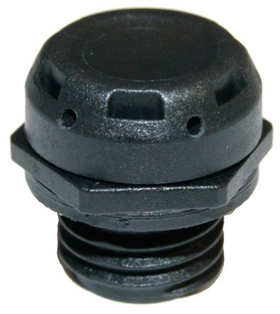 EVPS Series Black Polyamide Cable Gland, M12 Thread, IP68, IP69 [EVPS 12 BK]; 282-856