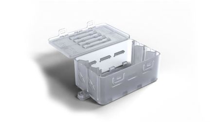 WISKA KonnektIT Series Transparent Polypropylene Junction Box, IP20, 100 x 51.5 x 34mm [KonnektIT 204 100]; 282-857