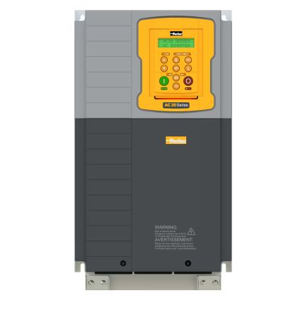 Parker Variable Speed Drive, 37 kW, 3 Phase, 380 → 480 V ac, 75 A, AC20 Series [20G-46-0750-BF]; 285-500