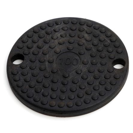 RS PRO Circular Thermoplastic Non Slip Pad, 70mm diameter 8mm width x 70mm length [0]; 285-708