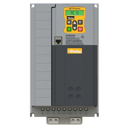 Parker Variable Speed Drive, 15 kW, 3 Phase, 480 V ac, 32 A, AC15 Series [15G-44-0320-BF]; 285-803