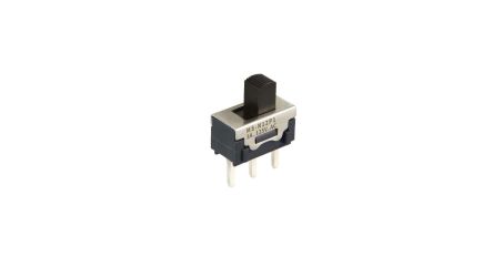NKK Switches PCB Slide Switch SPST On-On 3A Knob [MS-N12P1A]; 286-587
