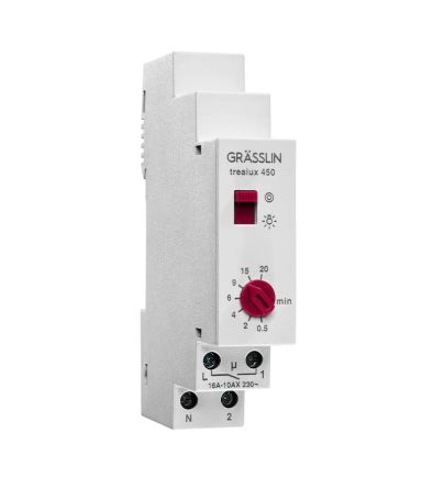 Grasslin Analogue Timer Switch 230 V ac [18.13.0001.1]; 286-843