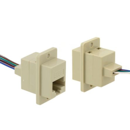 L-Com ECJ, Cat3 RJ45 1 Port Modular Connector [ECJ5048-L]; 286-928