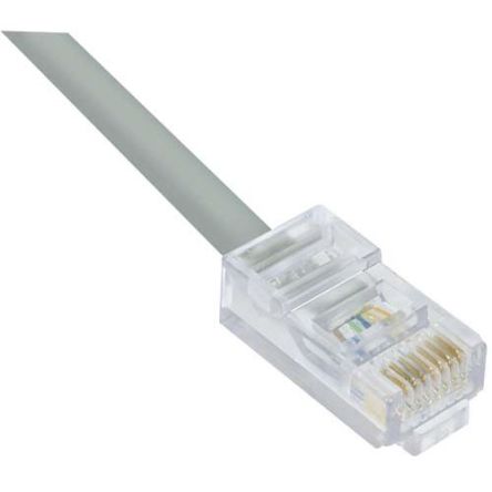 L-ComTRD, 5ft Cat5e, Grey RJ45 to Male RJ45 Male, Unshielded Unshielded, Terminated PVC Sheath [TRD855-5]; 287-085
