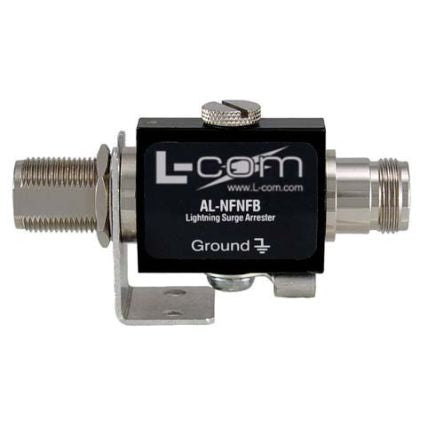 L-Com AL-N Series, Jack Bulkhead Mount N Connector, Straight Body [AL-NFNFB-9]; 287-164