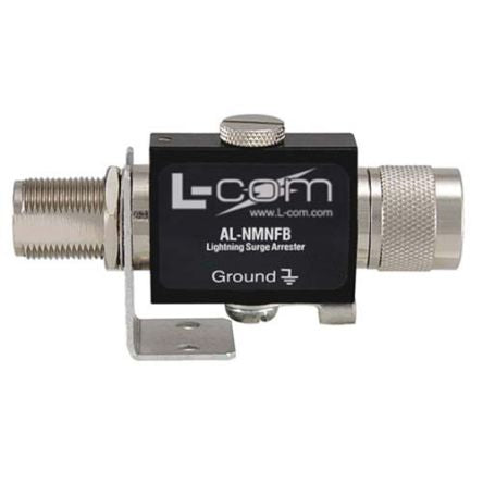 L-Com AL-N Series, Plug Bulkhead Mount N Connector, Straight Body [AL-NMNFB-9]; 287-166