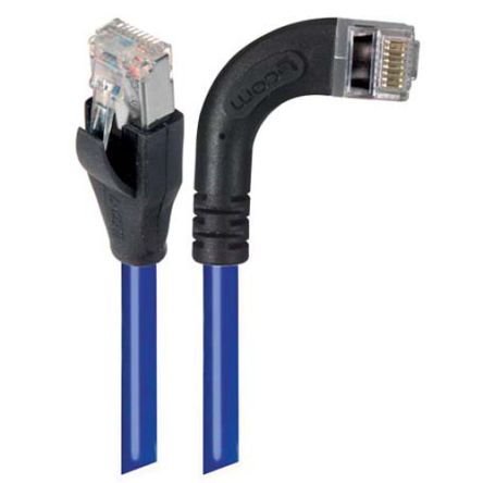 L-ComTRD, 2m Cat6, Blue RJ45 to Male RJ45 Male, Copper Braid Shielded, Terminated PVC Sheath [TRD695SRA7BL-2]; 287-177