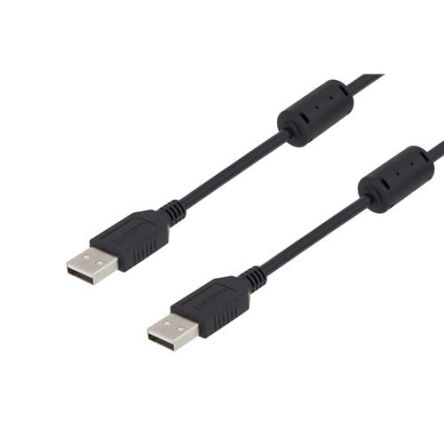 L-Com USB 2.0, Male USB A to Male USB A, 0.5m [U2A00001-05M]; 287-182