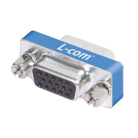 L-Com D Sub Adapter Female 9 Way D-Sub to Female [DGBV15F]; 287-234