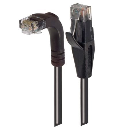 L-ComTRD, 10ft Cat6, Black RJ45 to Male RJ45 Male, Unshielded Unshielded, Terminated PVC Sheath [TRD695RA1BLK-10]; 287-271