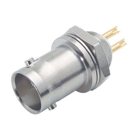 L-Com BAC Series Plug BNC Connector, Solder Termination, Straight Body [BAC930]; 287-304