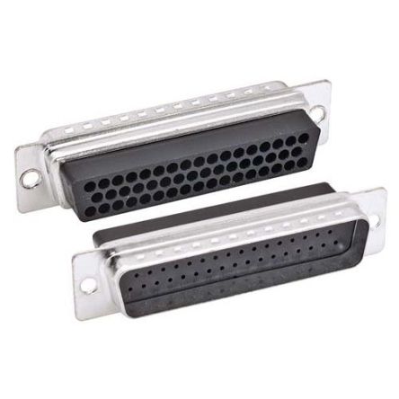 L-Com CP50 50 Way Screw D-sub Connector Plug, with Jack Screw [C&P50M]; 287-306
