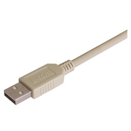 L-Com USB 2.0, Male USB to Male USB A, 1m [CSMUAA-1M]; 287-321