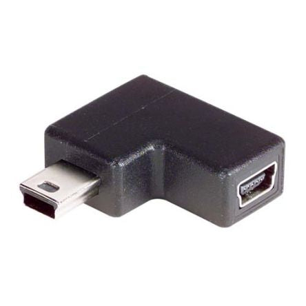 L-Com Right Angle, Panel Mount, Plug- Single Port Type Type B USB Connector [UAD2.0MB5-1]; 287-366