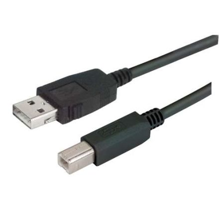 L-Com USB 2.0, Male USB A to Male USB A, 2m [CAUALB-2M]; 287-390