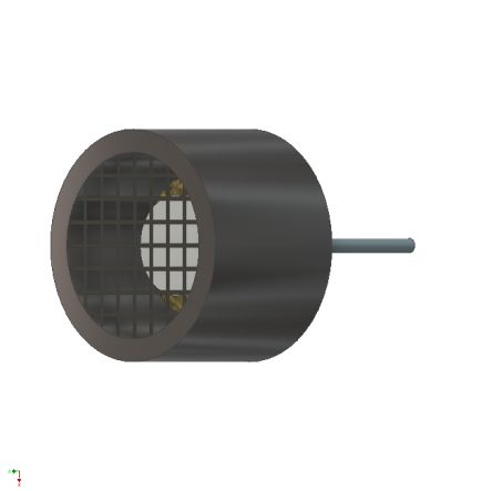 PUI Audio Ultrasonic Barrel Ultrasonic Sensor [UR-1640K-TT-2-R]; 287-714