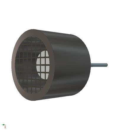 PUI Audio Ultrasonic Barrel Ultrasonic Sensor [UT-1640K-TT-2-R]; 287-716