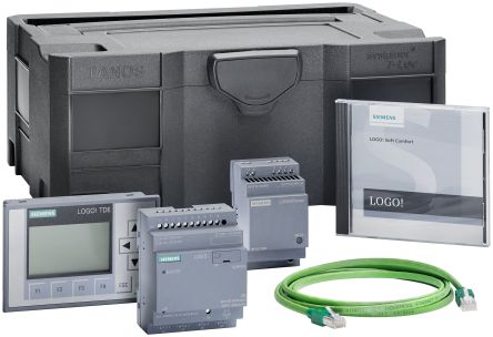 Siemens LOGO Series Starter Kit for Use with LOGO TD Starter Kit 12/24 V8.4 [6ED1057-4BA11-0AA0]; 288-170
