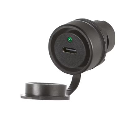 EAO Pushbutton Actuator for Use with USB Socket Actuator [46-2Y50.101C.000]; 288-177