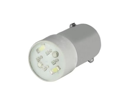 EAO White Push Button LED for Use with Push Button Lamp [46-39J.0987]; 288-191