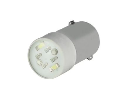 EAO White Push Button LED for Use with Push Button Lamp [46-39J.0989]; 288-192