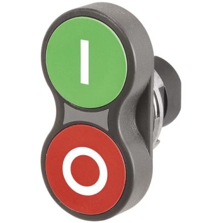 EAO Pushbutton Actuator for Use with Momentary Action Actuator [46-2K31.15T0.000]; 288-215