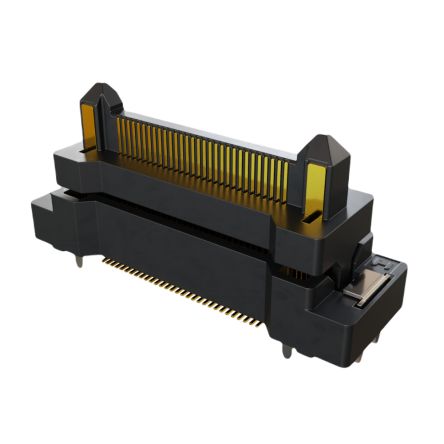 HARWIN FLECTO Series Vertical Surface PCB Header, 60 Contact(s), 0.5 mm Pitch, 2 Row(s), Shrouded [F11-20006042R]; 288-410