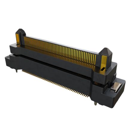 HARWIN FLECTO Series Vertical Surface PCB Header, 100 Contact(s), 0.5 mm Pitch, 2 Row(s), Shrouded [F11-20010042R]; 288-416