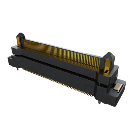 HARWIN FLECTO Series Vertical Surface PCB Header, 120 Contact(s), 0.5 mm Pitch, 2 Row(s), Shrouded [F11-20012042R]; 288-419