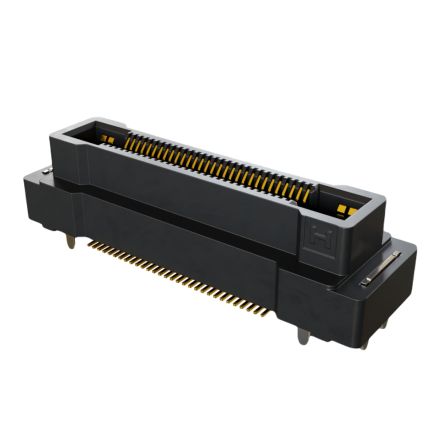 HARWIN FLECTO Series Vertical Surface PCB Header, 60 Contact(s), 0.5 mm Pitch, 2 Row(s), Shrouded [F11-10006042R]; 288-444
