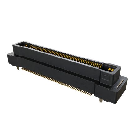 HARWIN FLECTO Series Vertical Surface PCB Header, 100 Contact(s), 0.5 mm Pitch, 2 Row(s), Shrouded [F11-10010042R]; 288-450