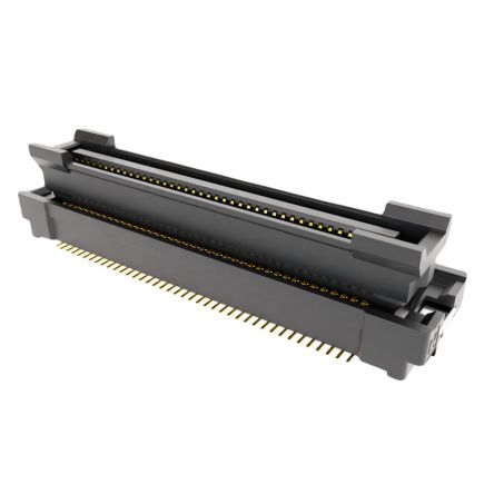 HARWIN FLECTO Series Vertical Surface PCB Header, 80 Contact(s), 0.8 mm Pitch, 2 Row(s), Shrouded [F30-20108045R]; 288-470