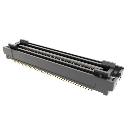 HARWIN FLECTO Series Vertical Surface PCB Header, 80 Contact(s), 0.8 mm Pitch, 2 Row(s), Shrouded [F30-20008045R]; 288-476
