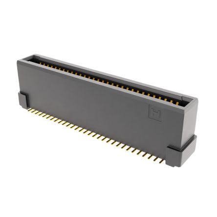 HARWIN FLECTO Series Vertical Surface PCB Header, 60 Contact(s), 0.8 mm Pitch, 2 Row(s), Shrouded [F30-10106045R]; 288-482
