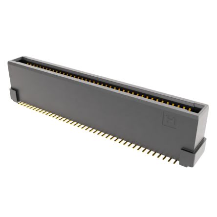 HARWIN FLECTO Series Vertical Surface PCB Header, 80 Contact(s), 0.8 mm Pitch, 2 Row(s), Shrouded [F30-10108045R]; 288-485