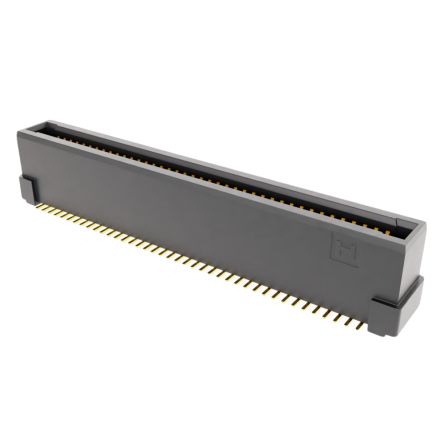 HARWIN FLECTO Series Vertical Surface PCB Header, 80 Contact(s), 0.8 mm Pitch, 2 Row(s), Shrouded [F30-10008045R]; 288-490